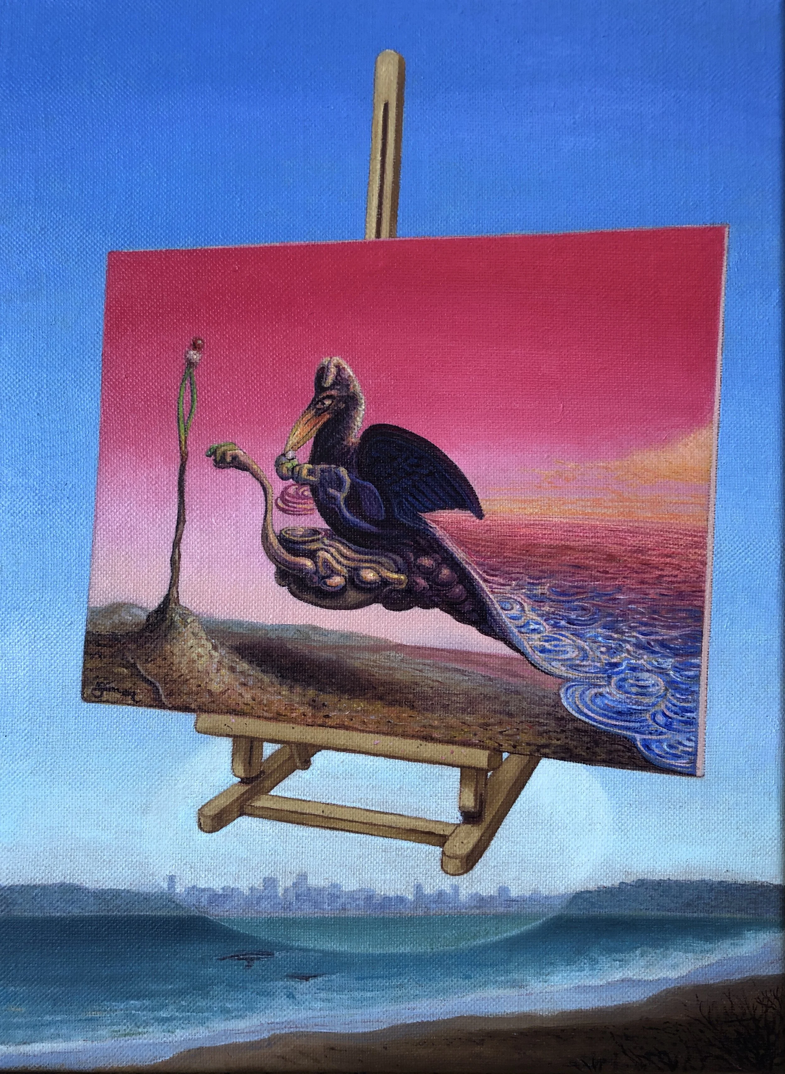 Desire Changing The Appearance of the World, oil on linen,  (private collection)