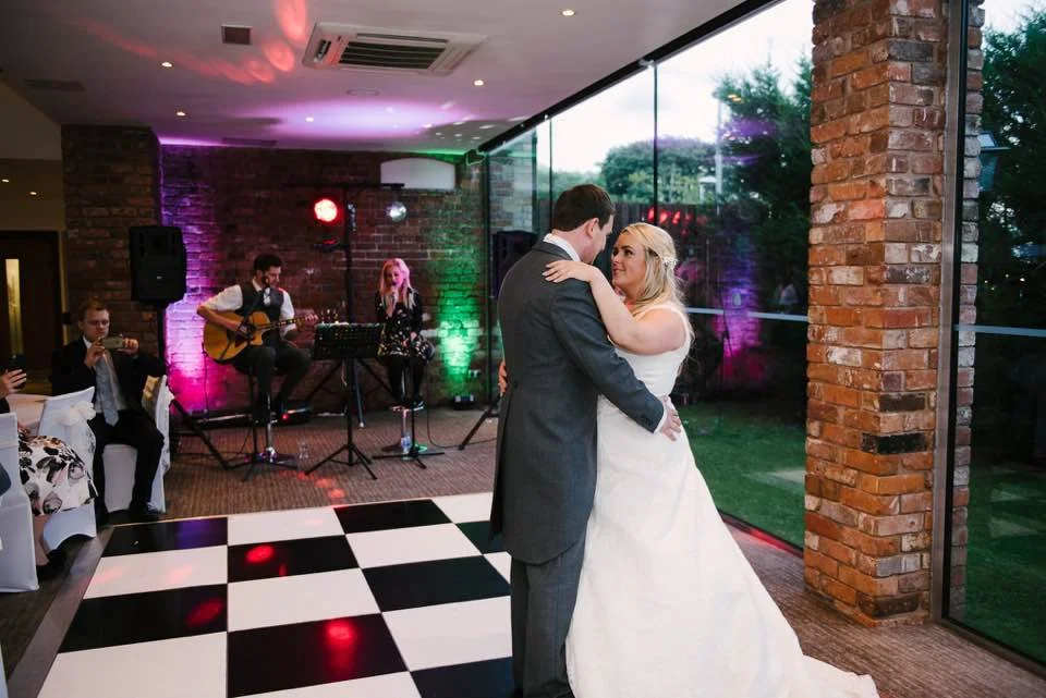 Performing Sarah and Graham's First Dance