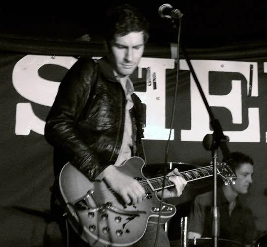 Performing with our original band 'SilverSpark' in Leicester