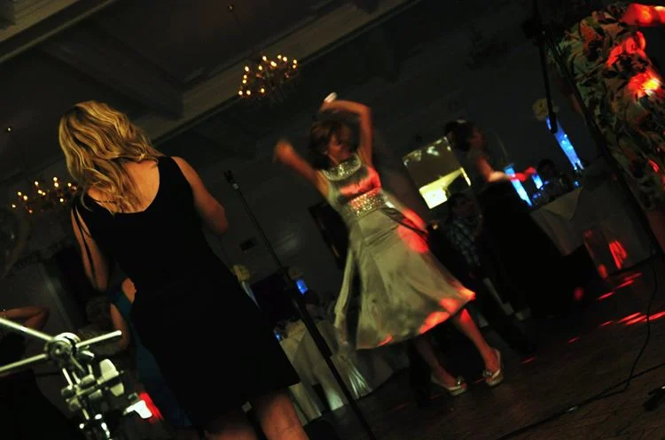Twirl on the dance floor at a wedding in Buckinghamshire