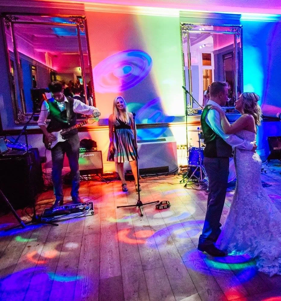 Gemma and Mark's Live Music First Dance at their Wolverhampton Wedding Venue