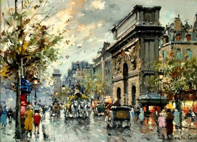 Antoine Blanchard, Porte Saint Martin