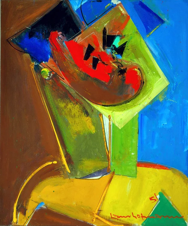 Hans Hofmann, Polynesian, 1951, oil on canvas, 24 x 20 inches Signed and dated lower right