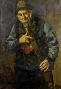 Edwin Harris, T he Old Fisherman aka Inspecting the Lens