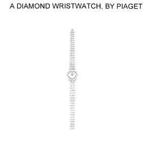 Diamond Piaget Wristwatch