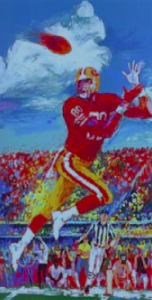 Quarterback of the 80’s by LeRoy Neiman