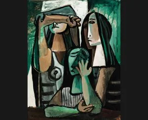 Sotheby’s New York, Latin American Art, May 20 & 30, 2008. Lot 255, Mario Carreno, Tres Mujeres. Est. $25/35,000. Sold for: $46,000. © Sotheby’s Ltd.