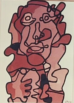Jean Dubuffet (1901-1985), Effigies (1975)