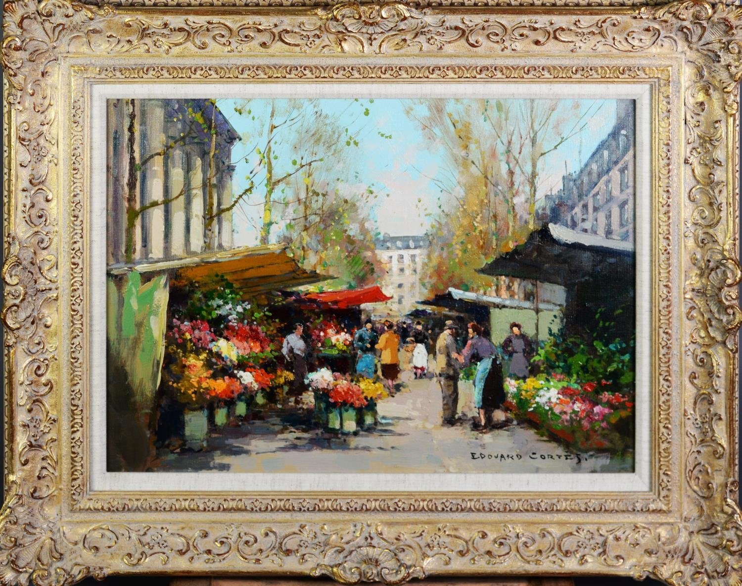 Edouard Cortès, Flower Market Madeleine 