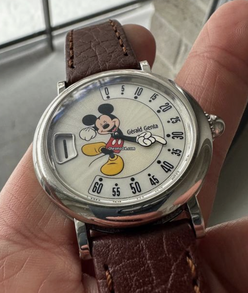 Gerald Genta Mickey Mouse Watch