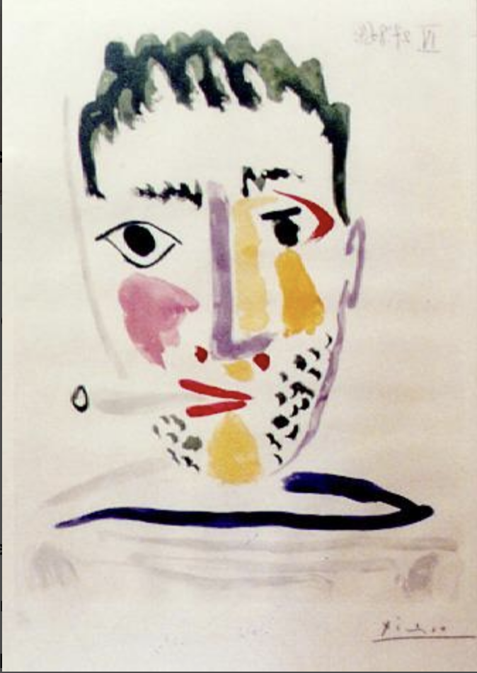 Pablo Picasso, The Smoker