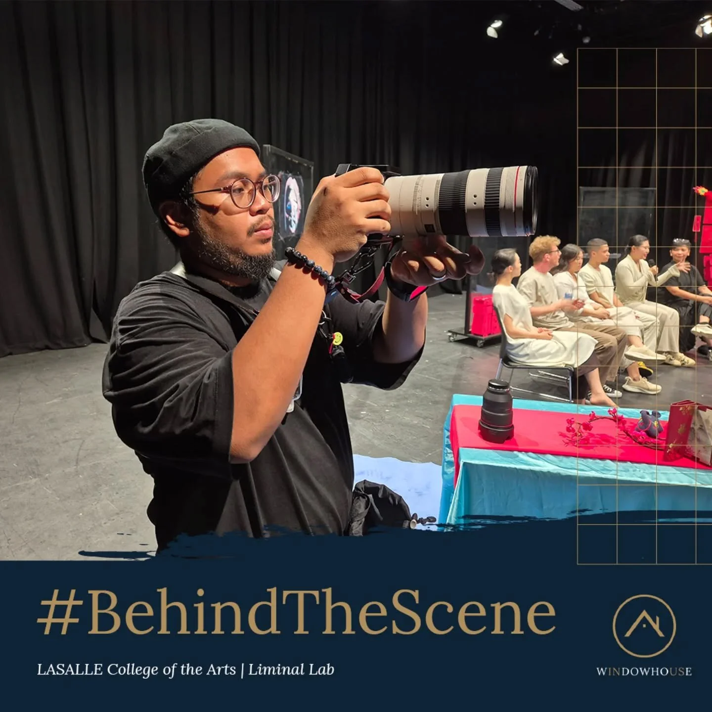 Check out our talented photographer in action at Liminal Lab! We&rsquo;re proud to support LASALLE&rsquo;s MA in Arts Pedagogy and Practice&mdash;the only program in Asia dedicated to artist-educators. If you're looking to capture your special events