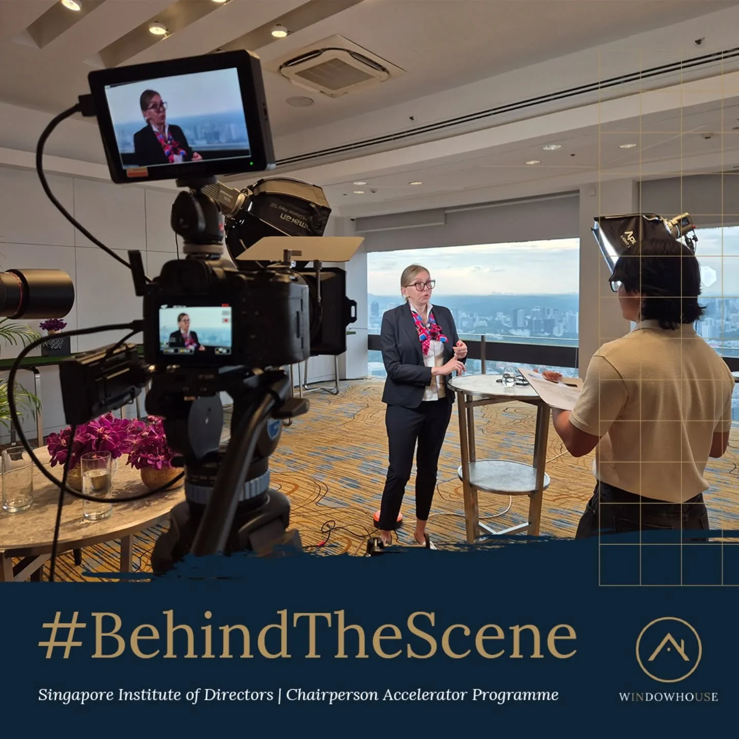Behind the scenes moment from our filming at The Chairperson Accelerator Programme with The Hoffman Agency! We're dedicated to helping you create impactful video content. Ready to tell your story? Connect with us at Windowhouse Media! 🎥

#windowhous