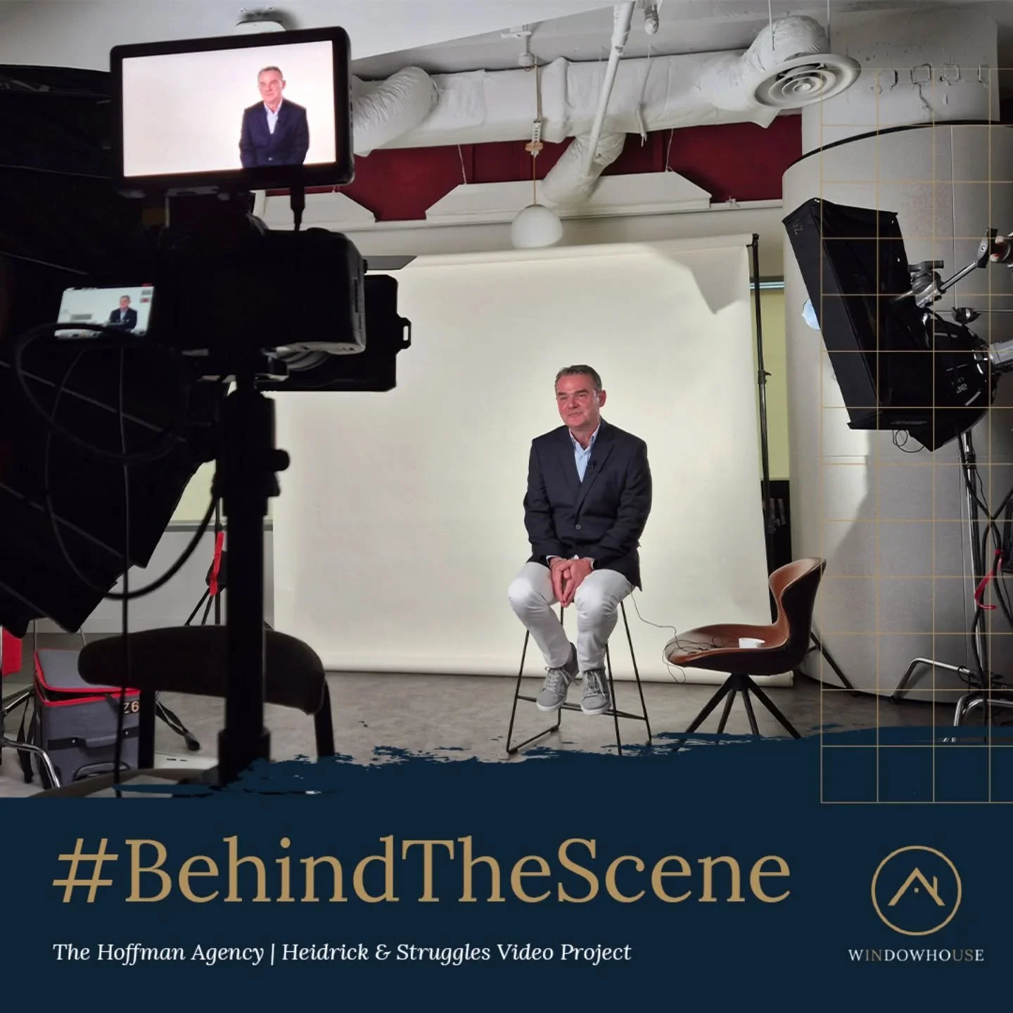 A look behind the scenes from our Heidrick &amp; Struggles shoot with The Hoffman Agency. Thoughtful production, professional results. Reach out to discuss your next project. 🎬🌟

#windowhousemedia #videography #corporatesg #promotional #singapore