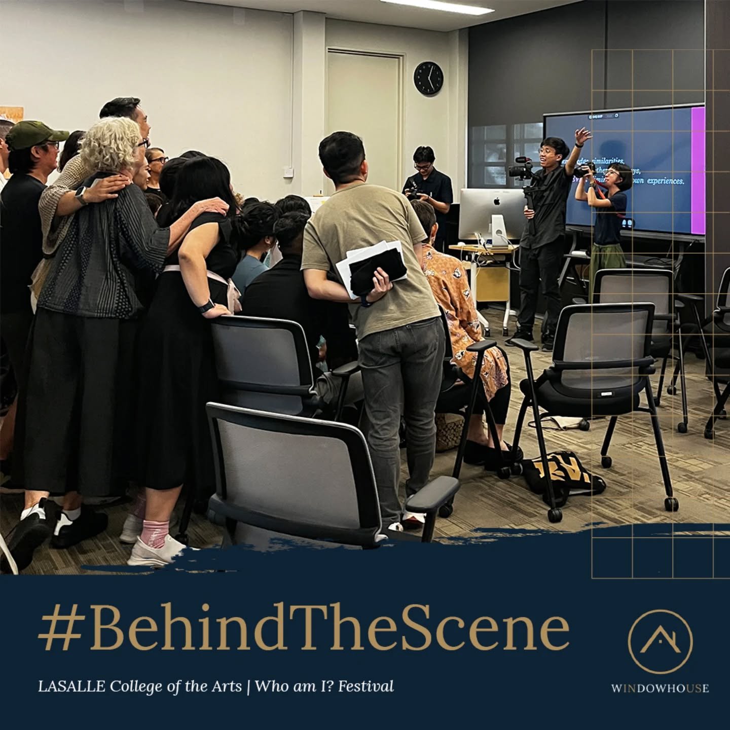 On site at Who Am I? Festival, capturing candid moments, big smiles and the event&rsquo;s true spirit. Want event coverage that captures the emotion? Let&rsquo;s make your next event unforgettable. 🎥✨

#lifeatlasalle #windowhousemedia #artsornothing