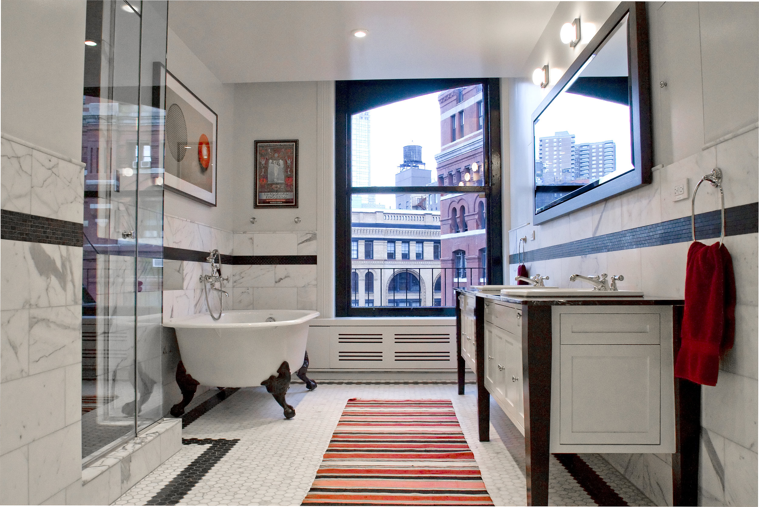 Tribeca Loft - Master Bathroom