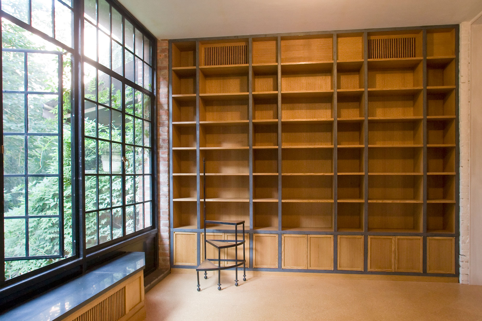 West Village Brownstone - Parlor Level Library