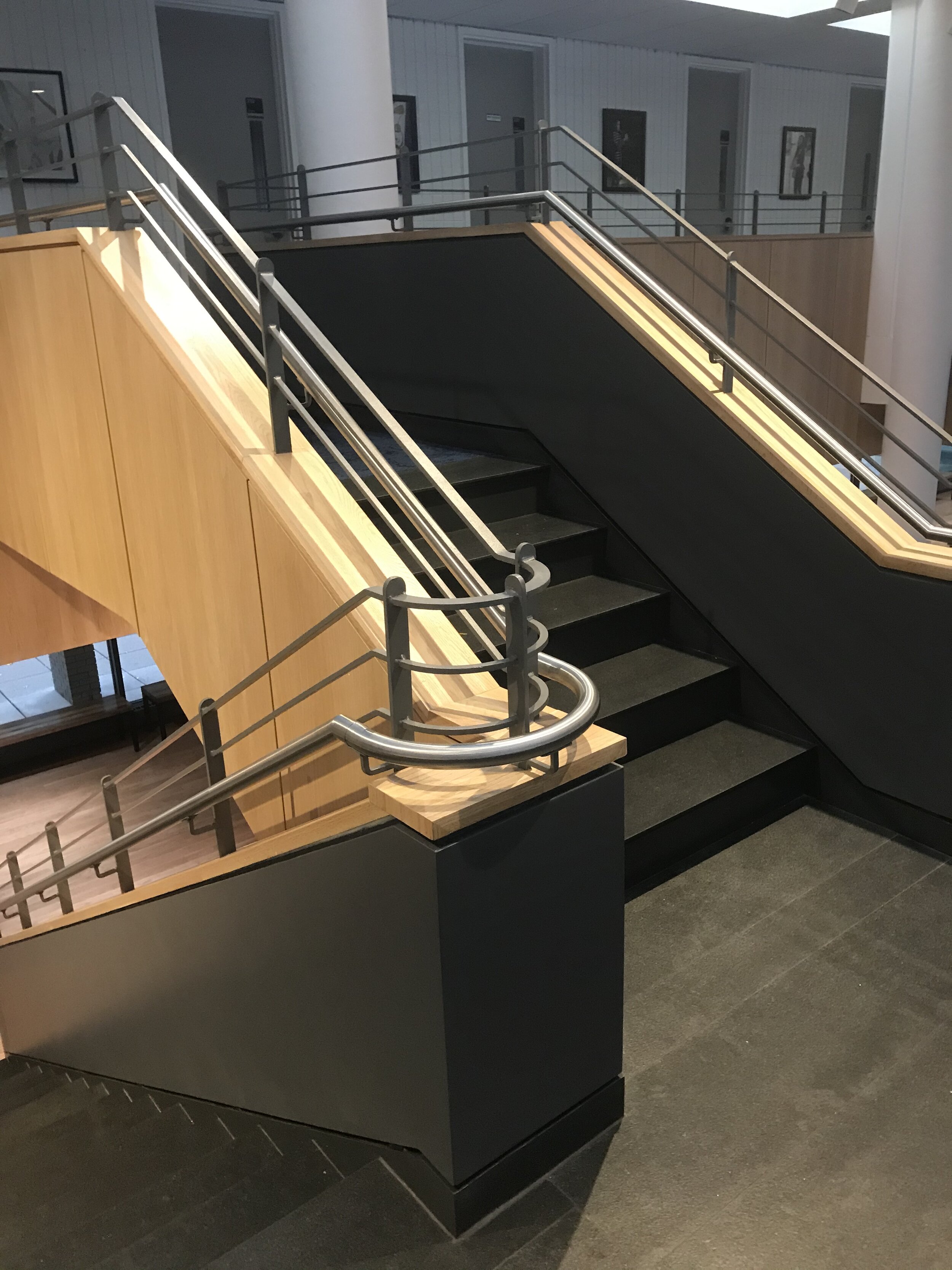 hsa the herb alpert center - lobby staircase