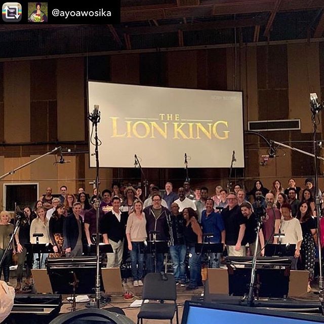 Never let it be said that I didn’t bring WORLD CLASS musicians to the Big Gay Al Presents house concert series! Who came and saw Ayo here?
Repost from @ayoawosika - Today’s the day!! I’m ecstatic to finally be able to share that I sang alto in the EPIC choir throughout the entire soundtrack for “The Lion King”!! *PINCH ME*. 😁😅 The 1994 animated version was my favorite movie by far growing up (my sis and I wore the VHS out!!) so it was literally both for the child me (and also the adult me) living a DREAM and a complete honor to participate in any part of this.
•
It was a magical whirlwind of days of focused sight singing, recording to the gorgeous orchestra and turning each page with actual glee to see the song titles of one favorite and iconic song after the next. (WOW, @eltonjohn 😆) •
So so grateful to @edielehbod and getting to share this with the incredible voices and new friends I made. What a community! But also to witness and experience the mastery of @thereallebo_m, @edielehbod, & @hanszimmer in real time was life changing and opened my eyes to a whole world that I’m so excited to explore more and be a part of.
I say it a lot but this is an instance where I EMPHASIZE: I love my job!
•
With GRATITUDE, JOY & a big HEART OPEN! ❤️🙌🏾🙏🏾😁🦁