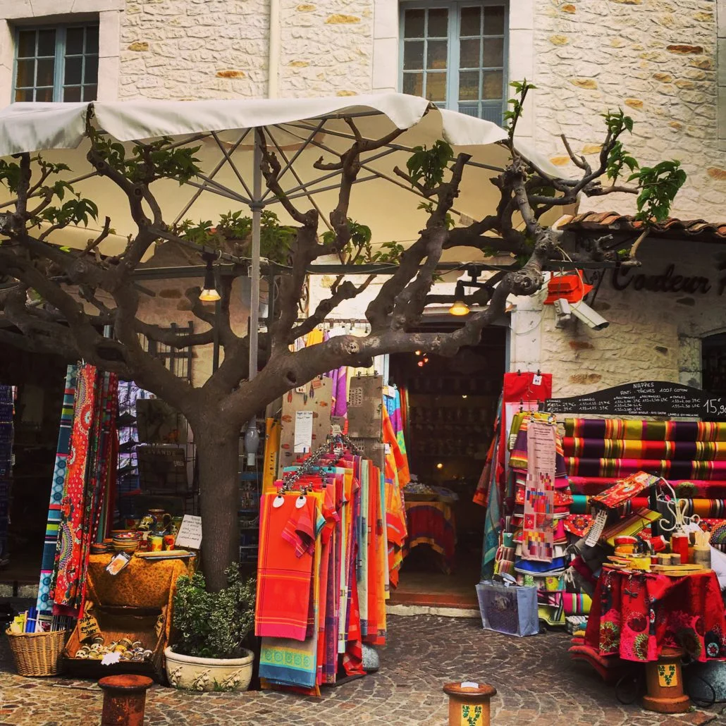 And besides all the great little restaurants and cafes, there’s some great shopping to be done in this village as well.