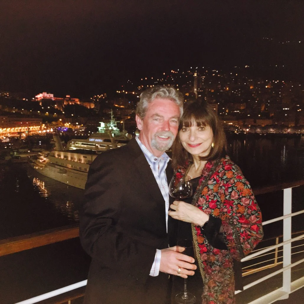 After a night of onboard dancing…. How do you spell “ultimate romantic fantasy”????!