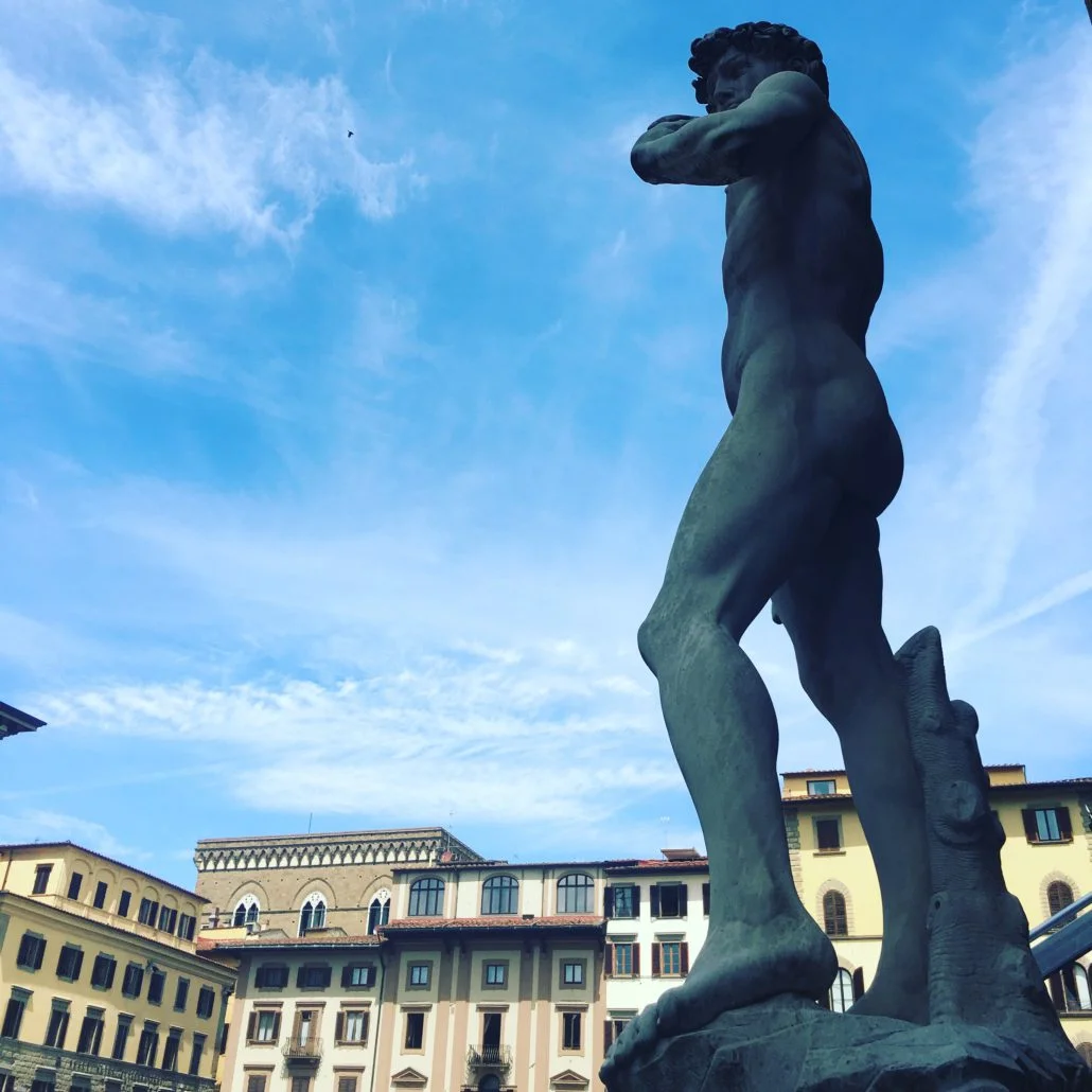 Art is everywhere…. and so is fine dining….and shopping! We’re in heaven!