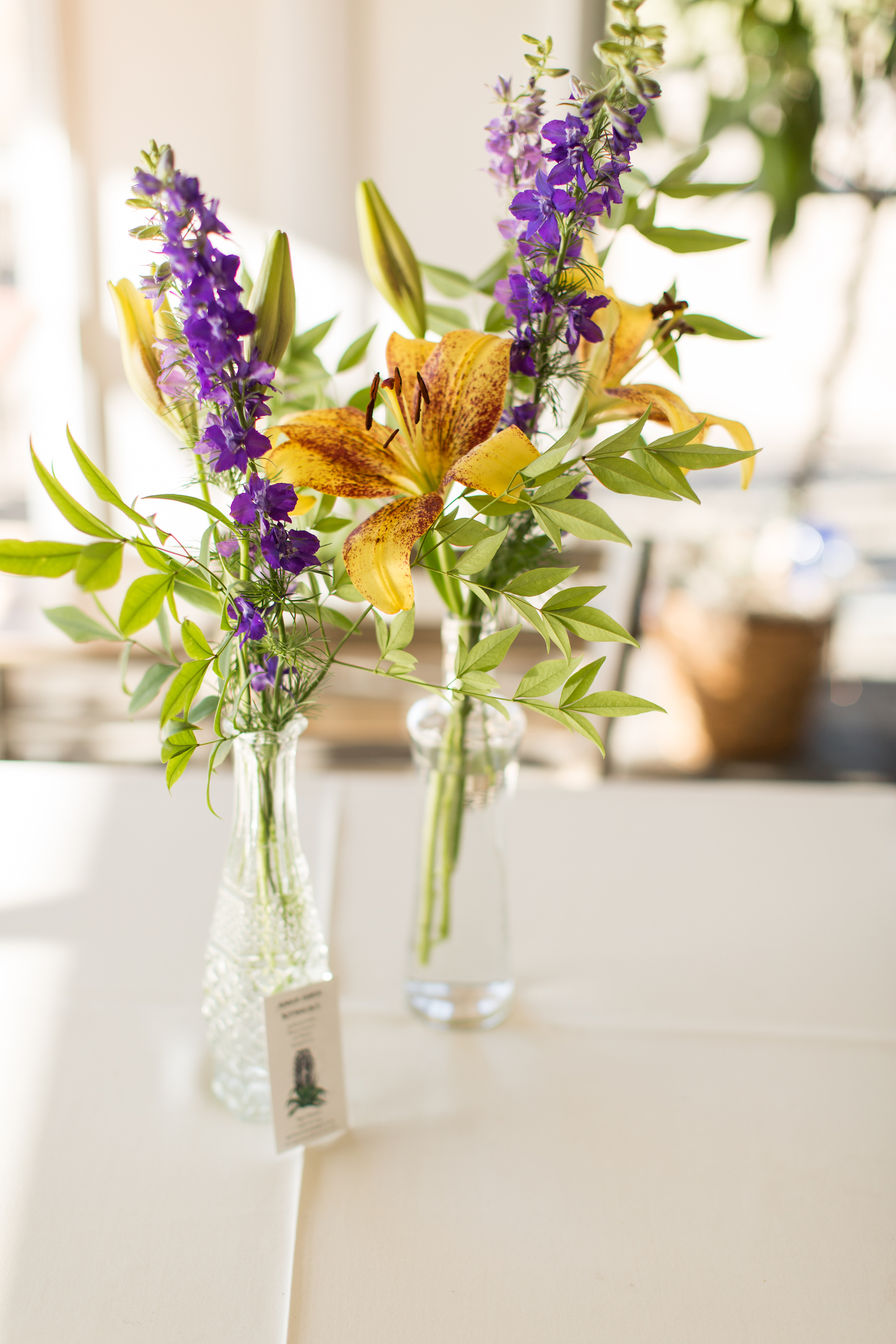 Vintage Bottle Arrangements
