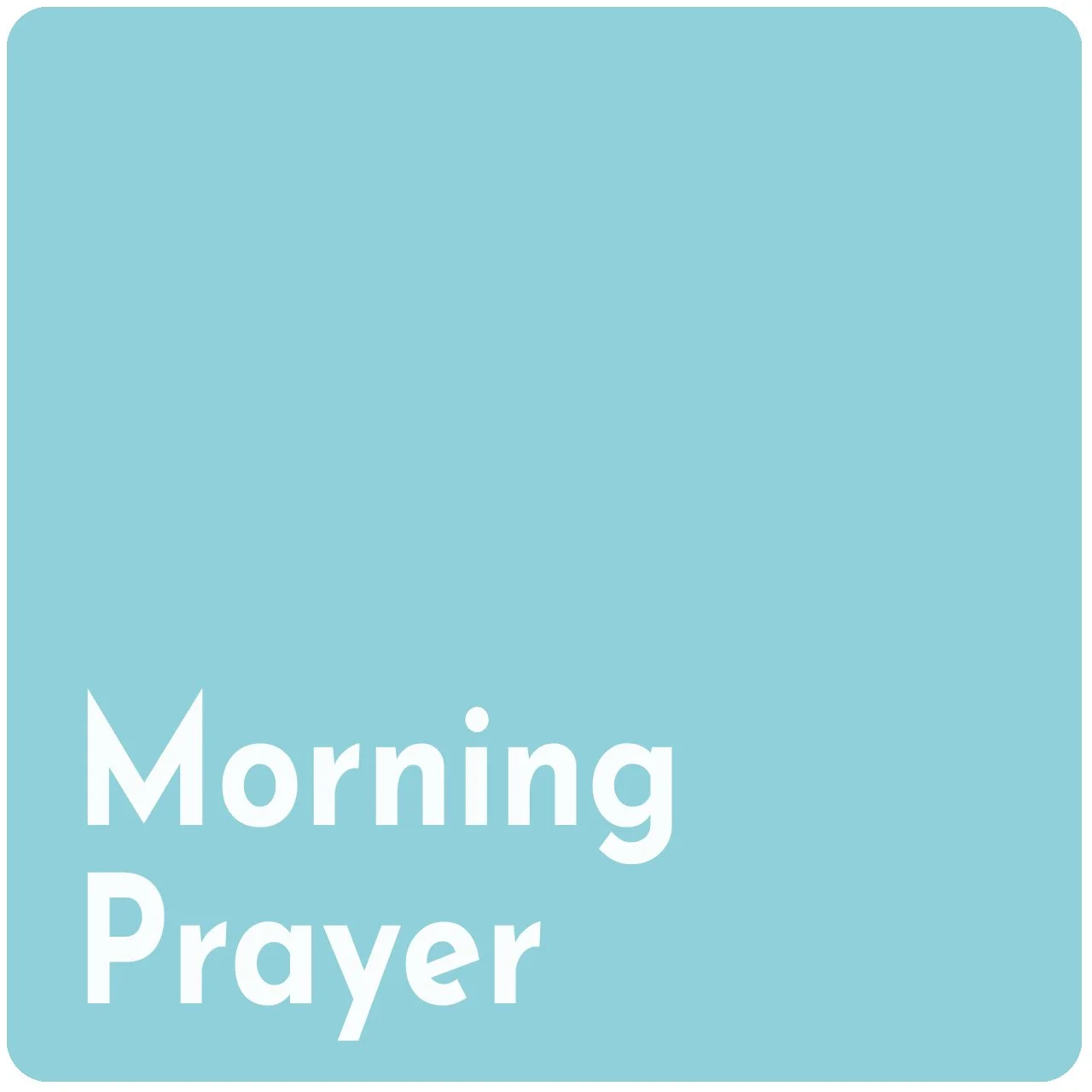 Early Morning Prayer Meeting