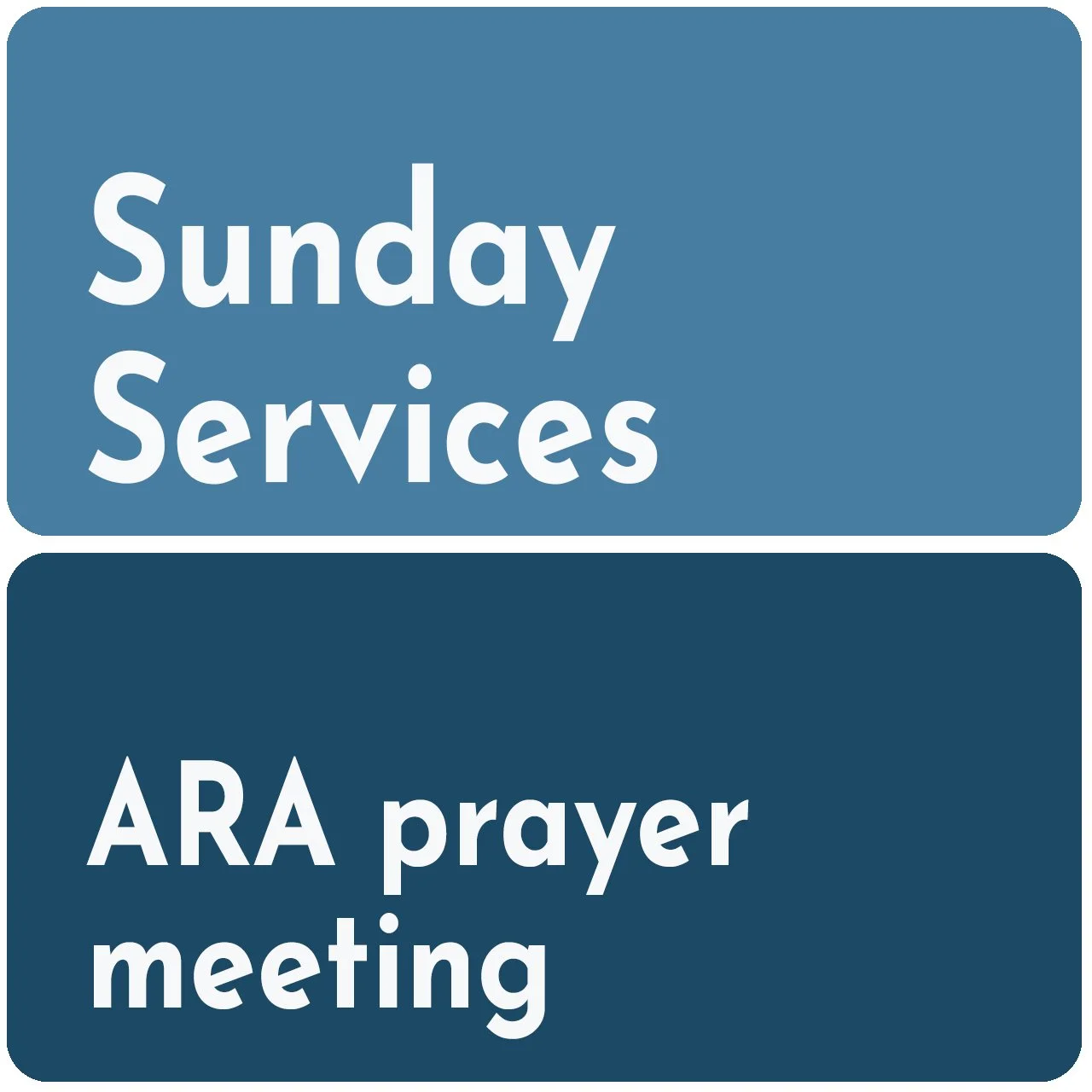 Sunday Services
