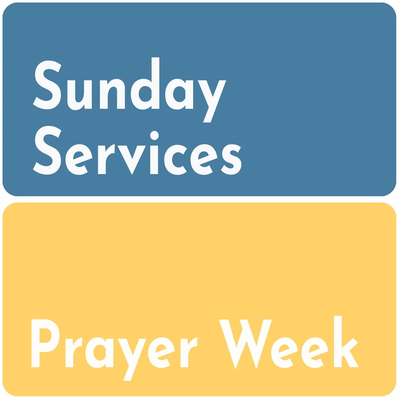 Sunday Services