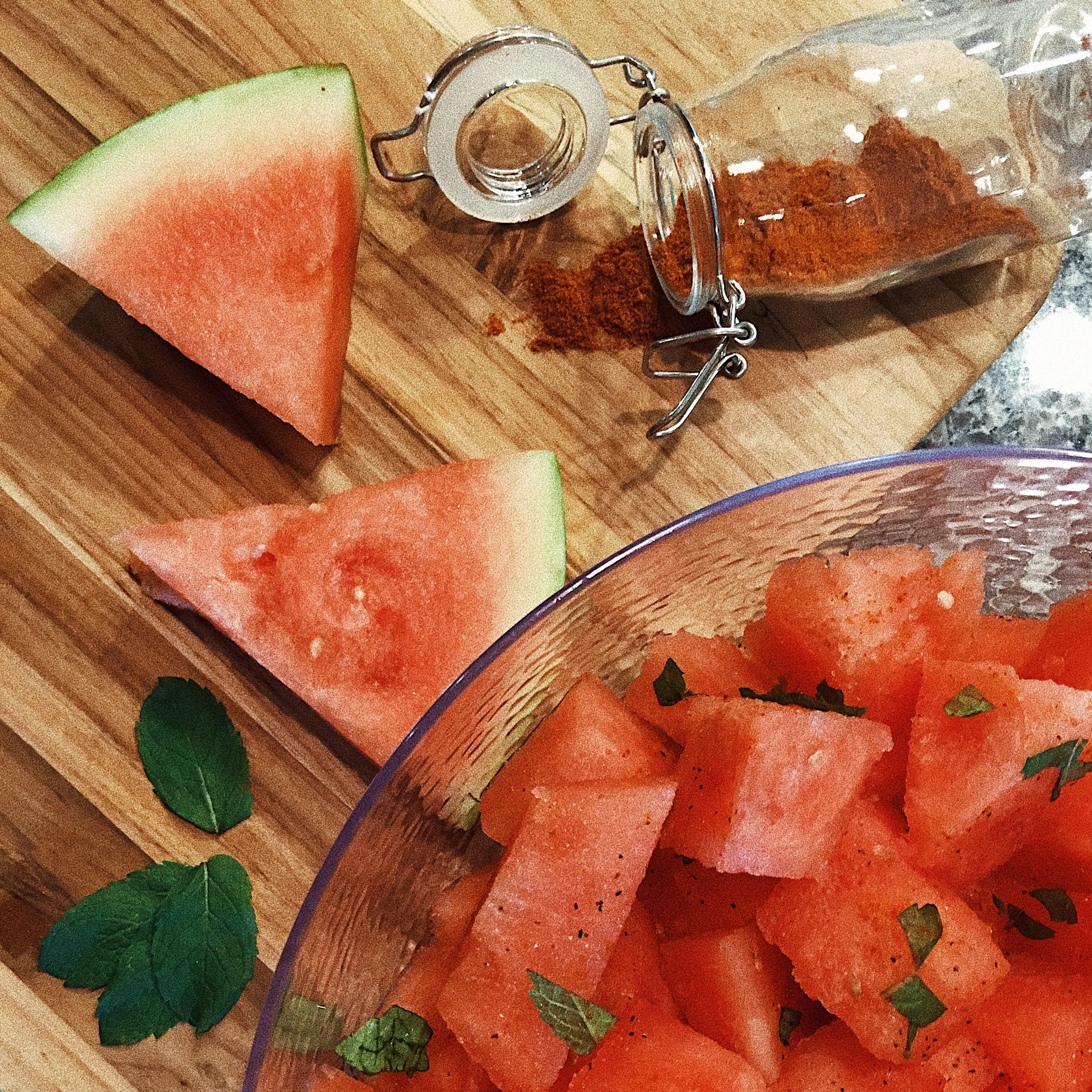 Spicy Mint Watermelon