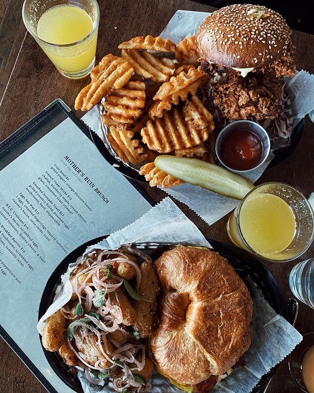 Run don&rsquo;t walk to @mothersruinnashville in Germantown for brunch 🤤 .

#wellfed #WHINNING