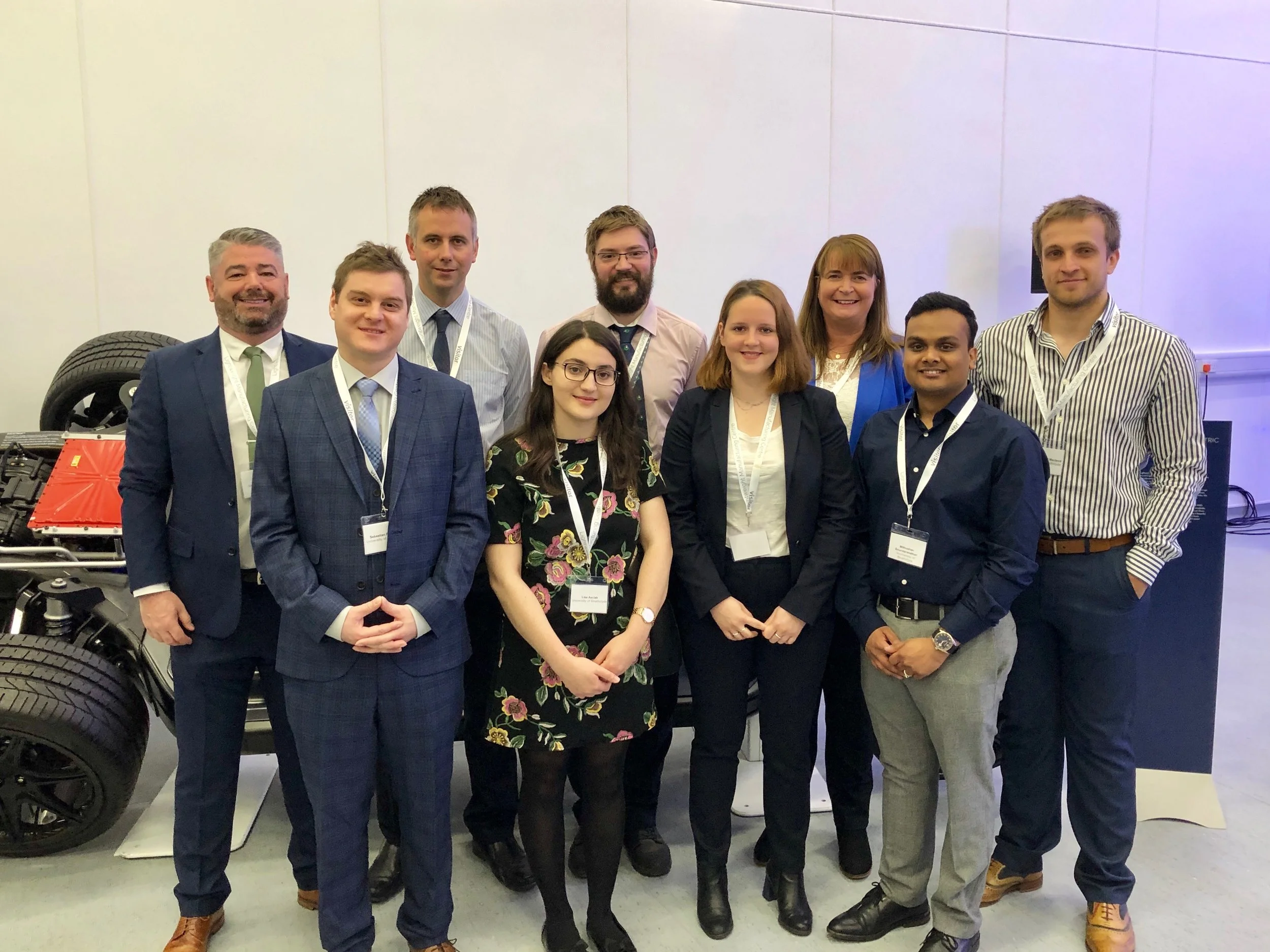 SRPe's 1st Cohort of NMIS-IDP Students Attend the Lightweight Manufacturing Centre Launch by First Minister