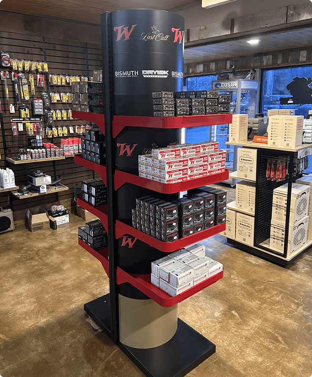 Winchester Ammunition Merchandising Display