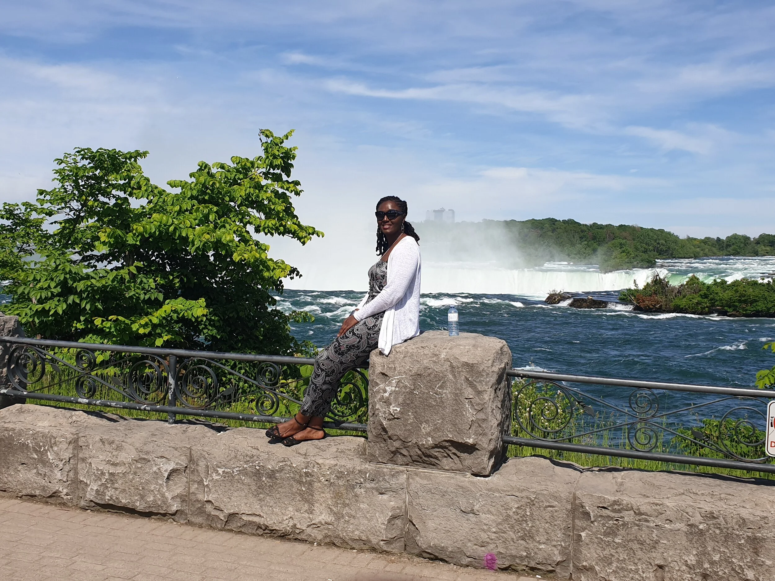 Chibuzo Okereke said that an Air France flight she took from Nigeria was on an old aircraft and not fully equippedPhoto: Courtesy of Chibuzo Okereke