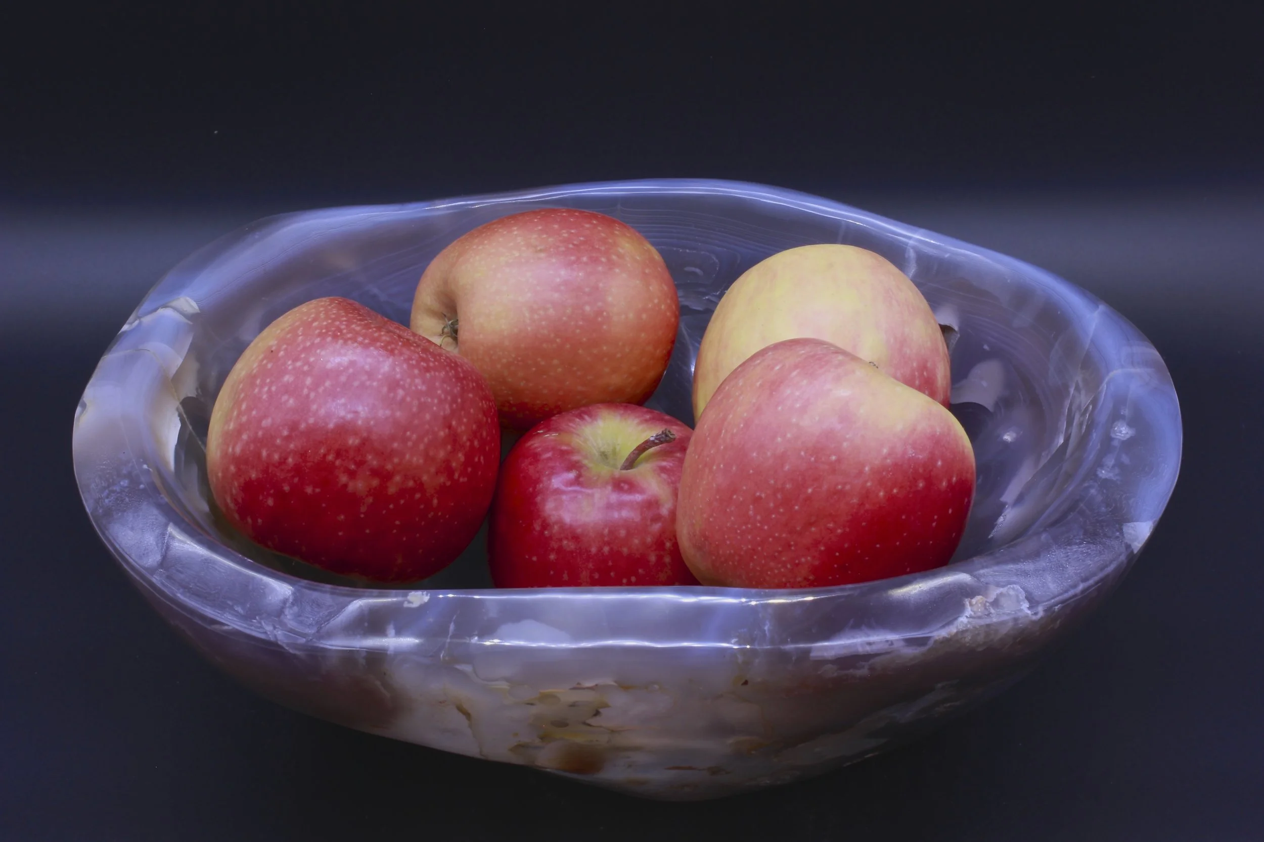 Large Blue Lace Agate bowl (sold)