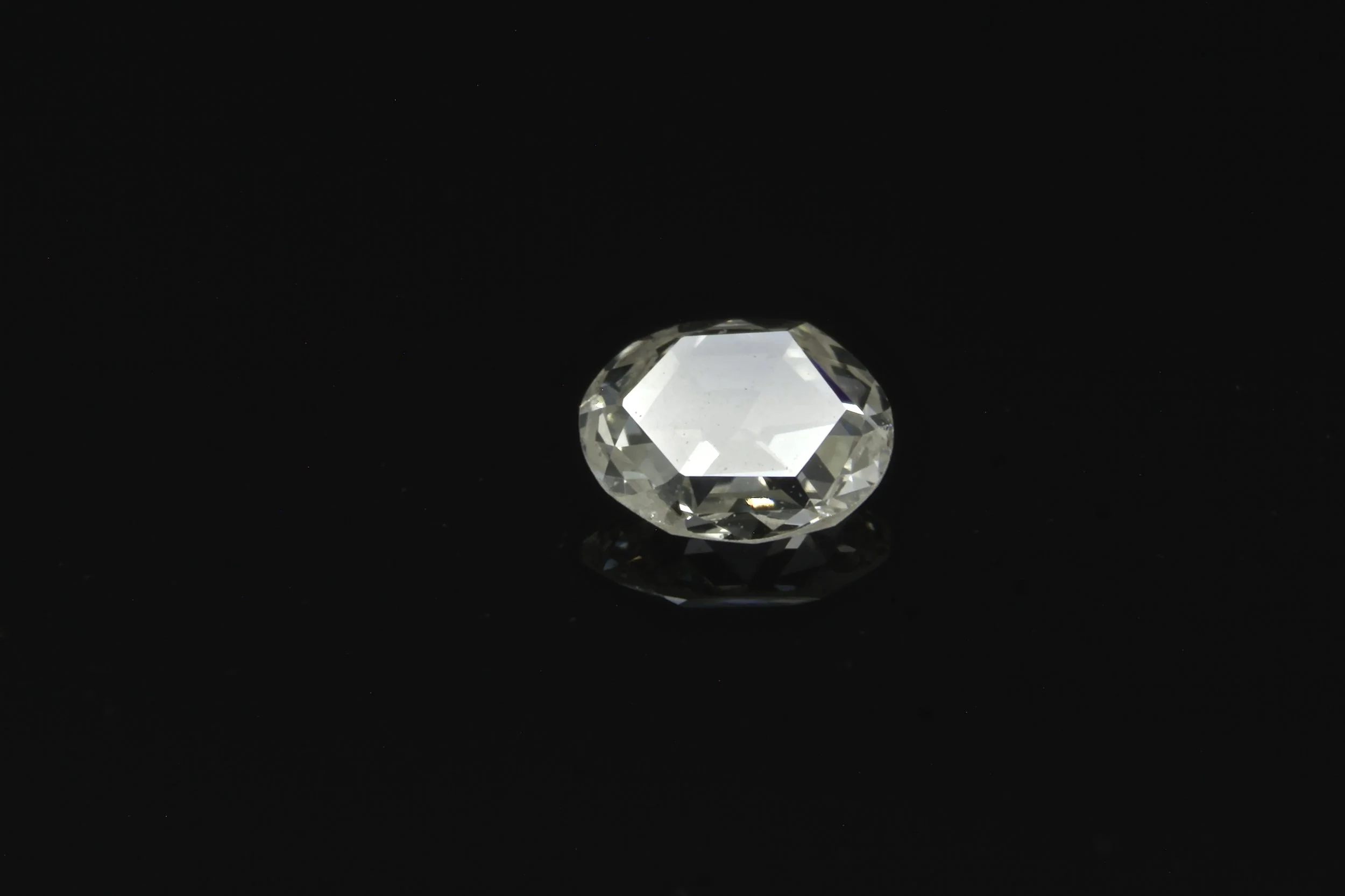 An Antique Rose cut Diamond