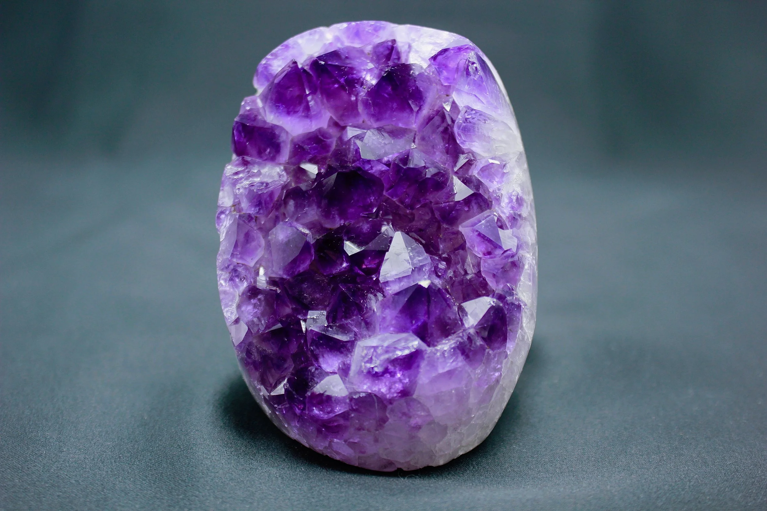 Small Sparkly Uraguayan Amethyst cluster (Sold)