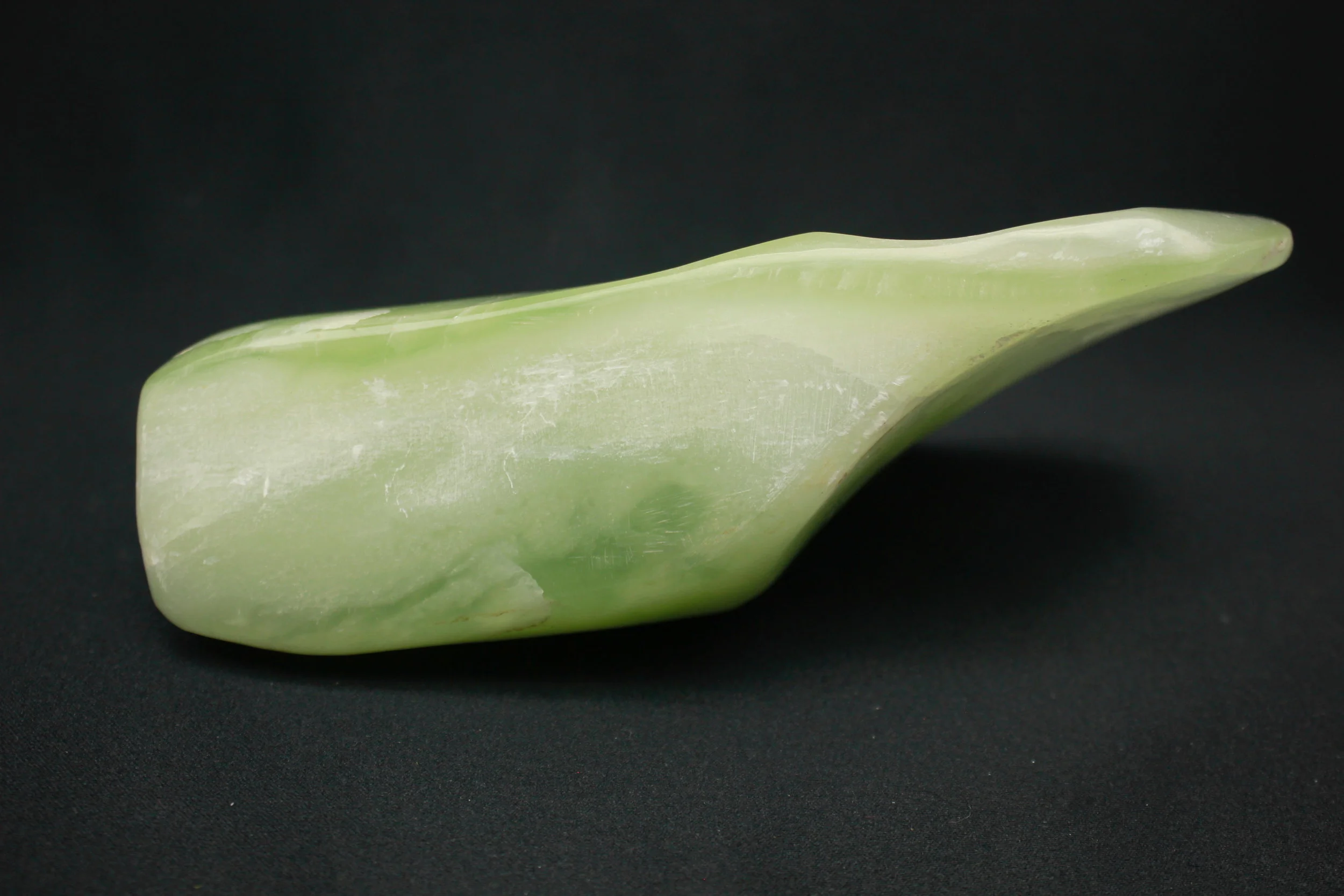 Bowenite Wave sculpture (sold)