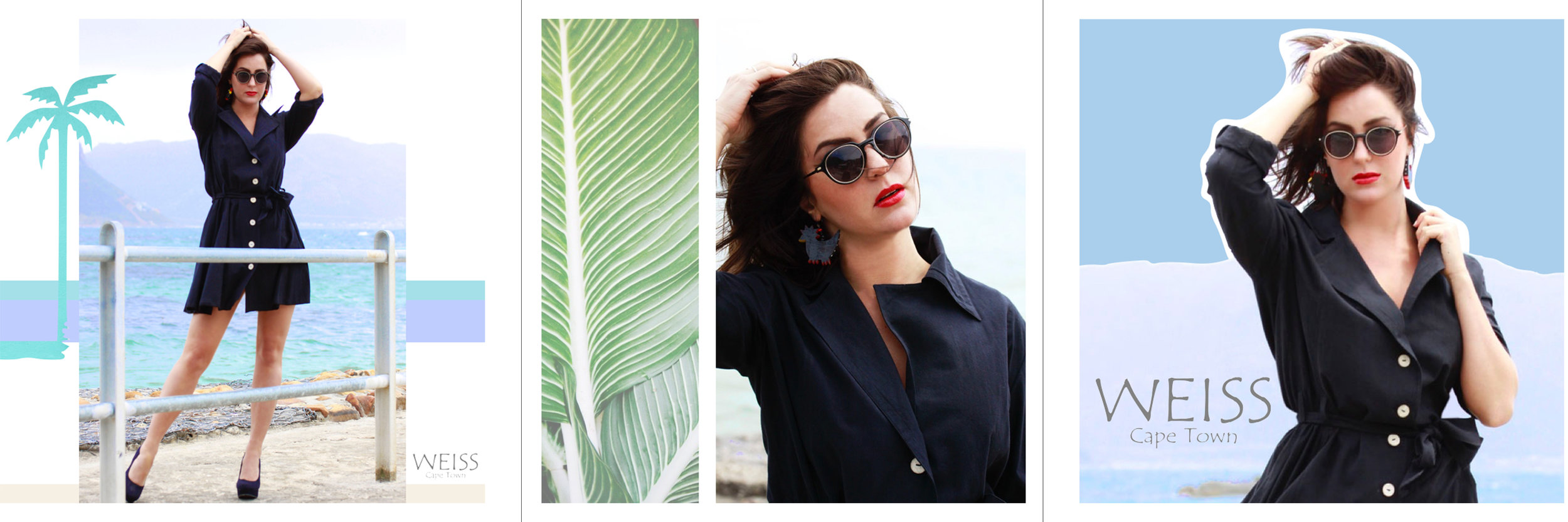 The series celebrated the brand's roots in nature: the Capetonian breeze, foliage and landscape. I also shot the fashion images in the following three posts.