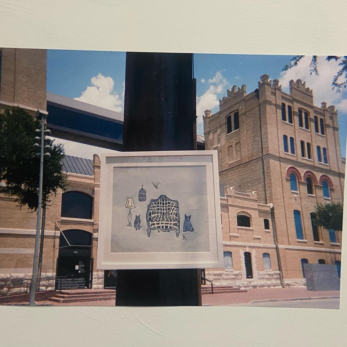 Austin friends! I have a print exhibited at @massgallery in Road Soda: A Texas Road Trip Traveling Exhibition. Come by MASS this Saturday between 12-5pm and check out the show! 

&ldquo;This summer MASS Gallery decided to do things a little different