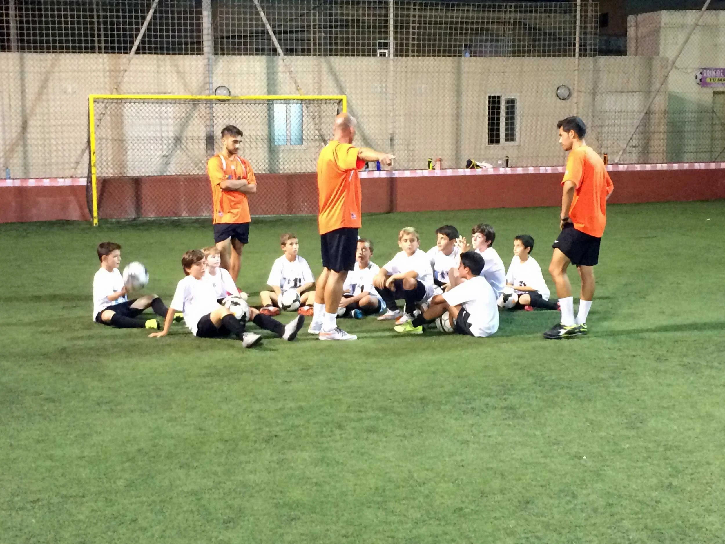 T11, allenamento bambini