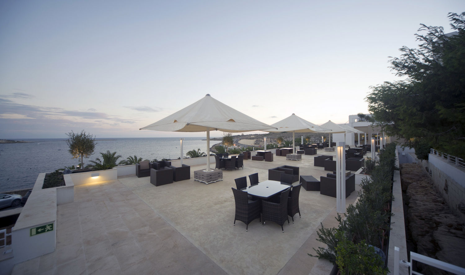 Salini Resort, terrazza