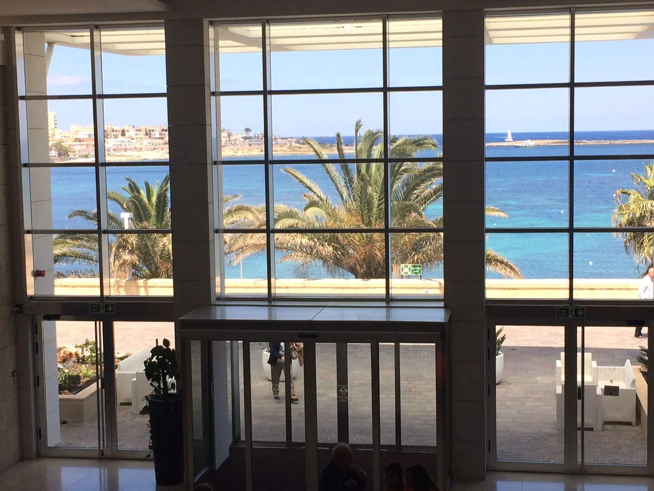 Salini Resort, hall-vista
