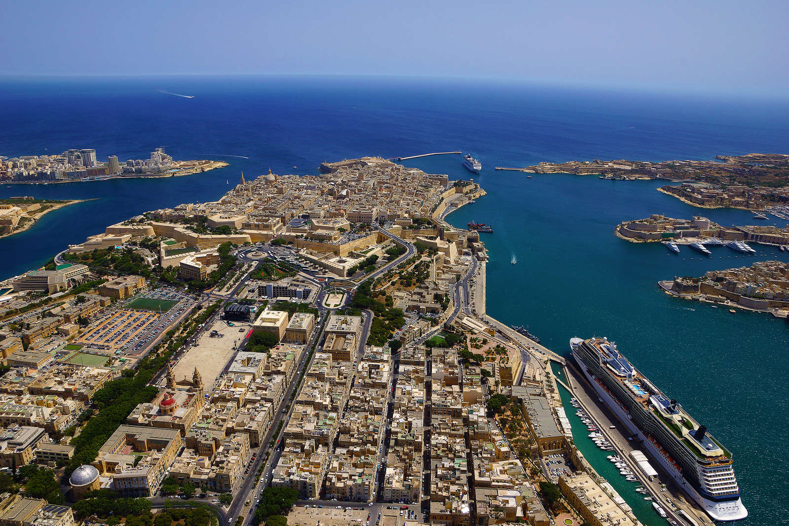 Valletta - vista aerea
