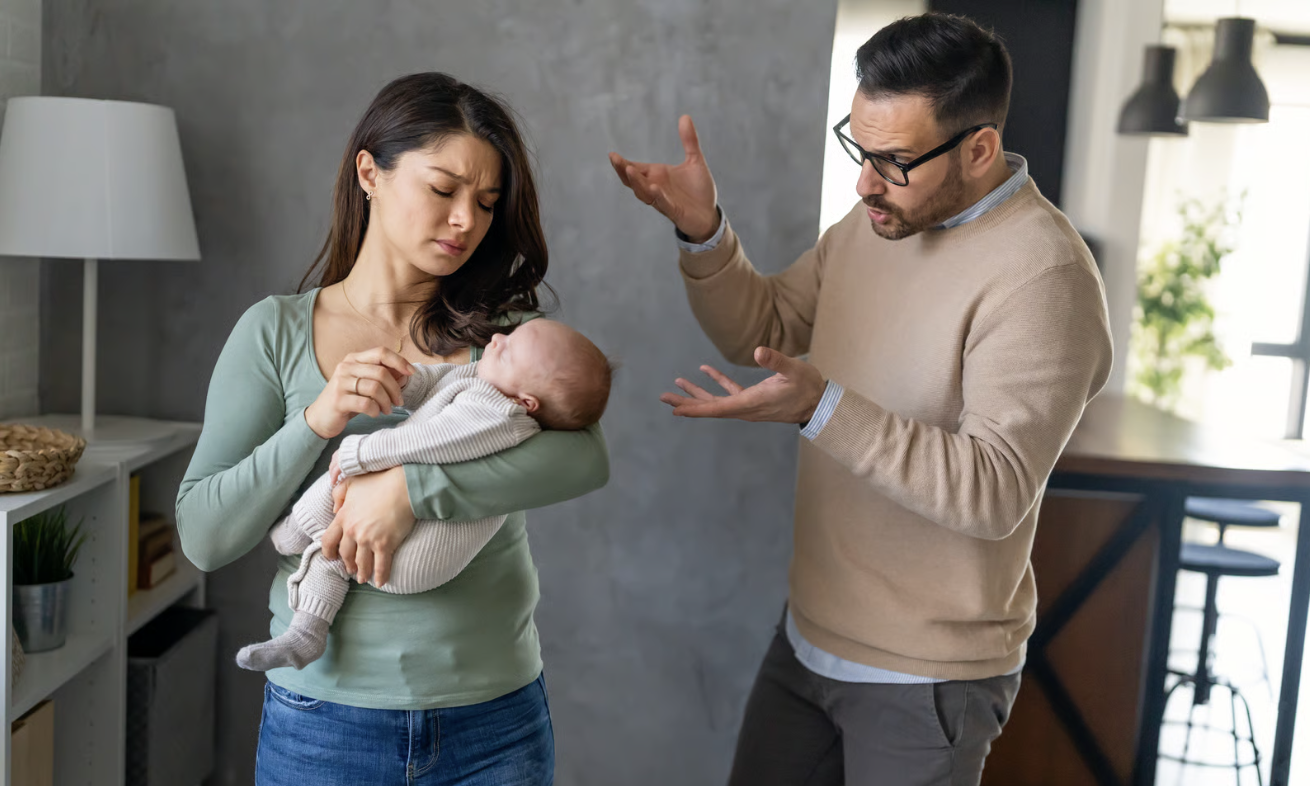 when your partner is unsupportive after you haeva baby