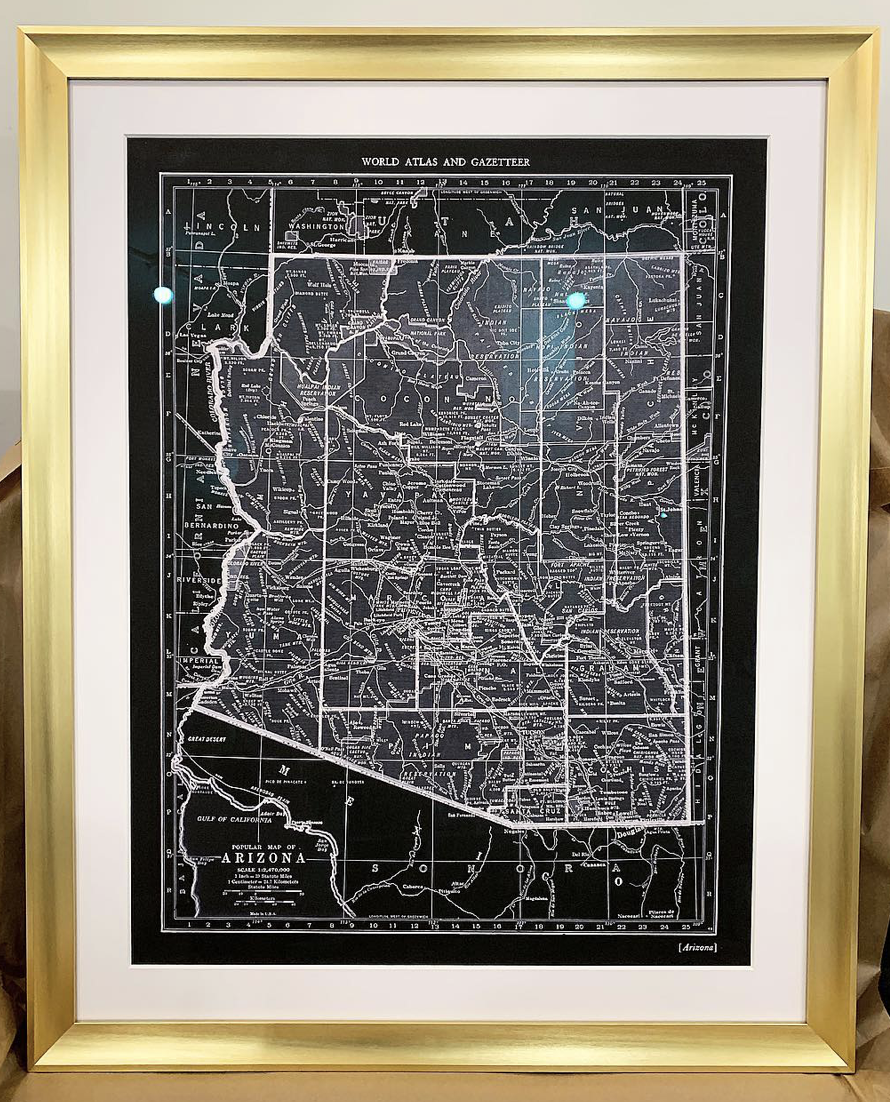 ARIZONA - CUSTOM FRAMED