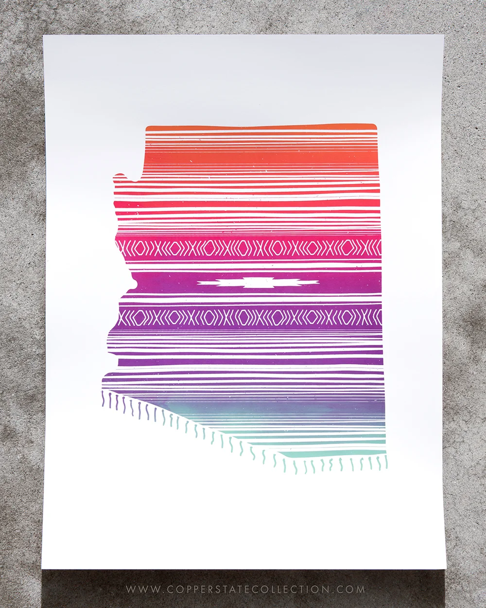 WEST ELM SERAPE GRADIENT