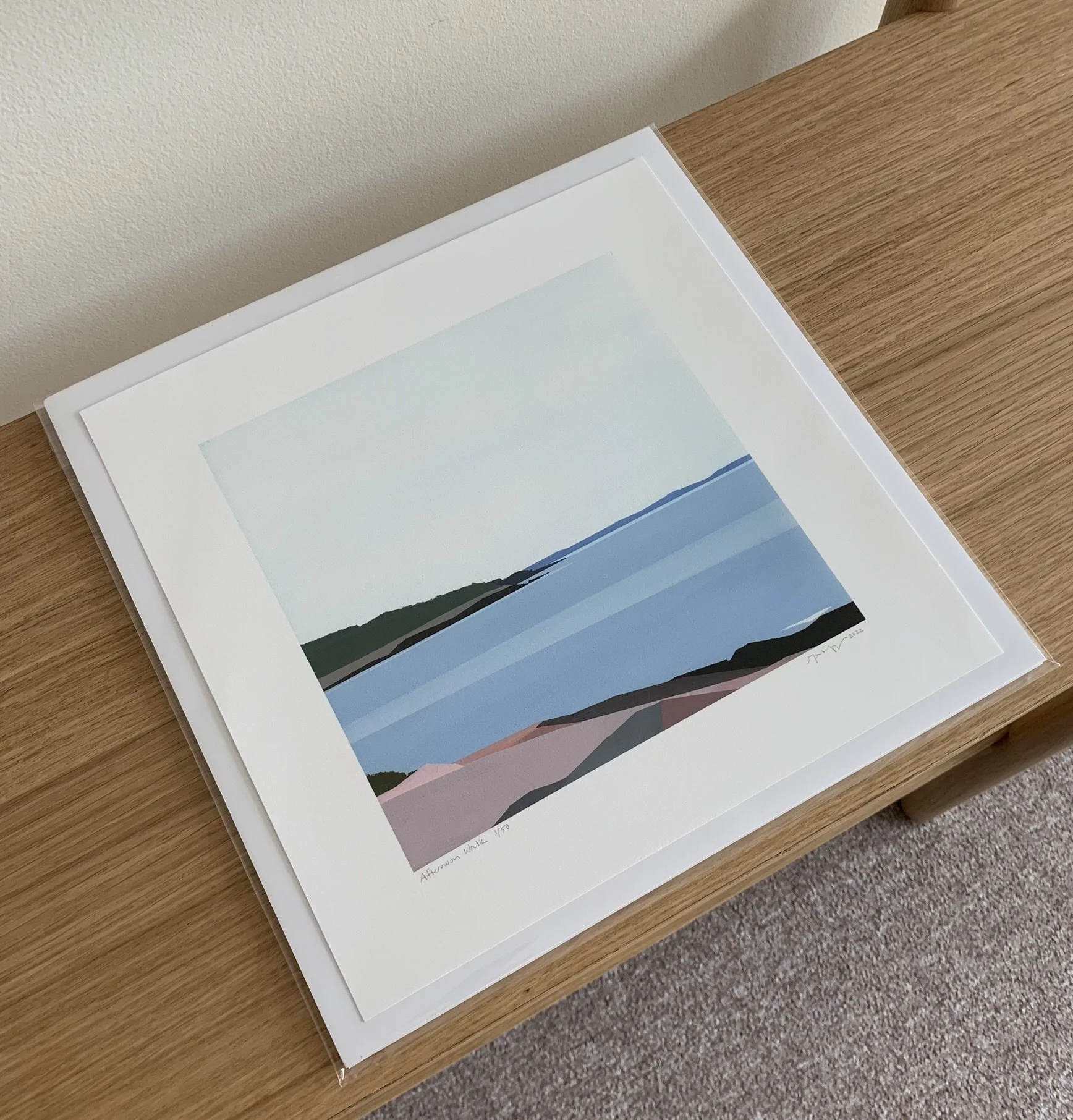 Afternoon Walk, Limited Edition Print