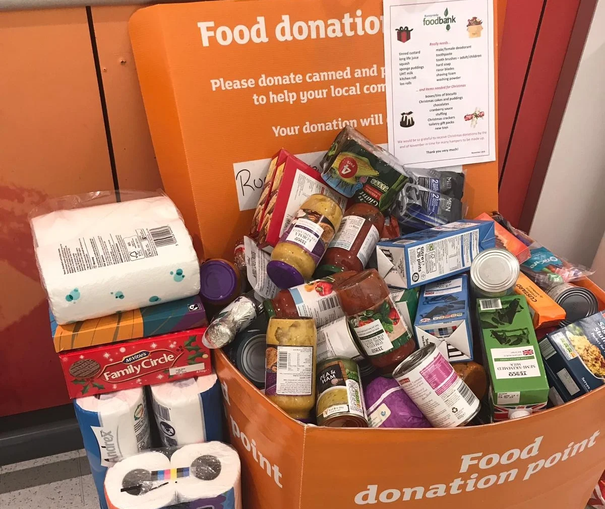 We bust the FoodBank!